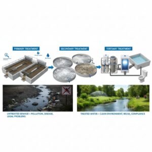 Sewage treatment plant explained