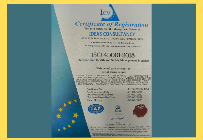 Ideas Engineering Works certificates