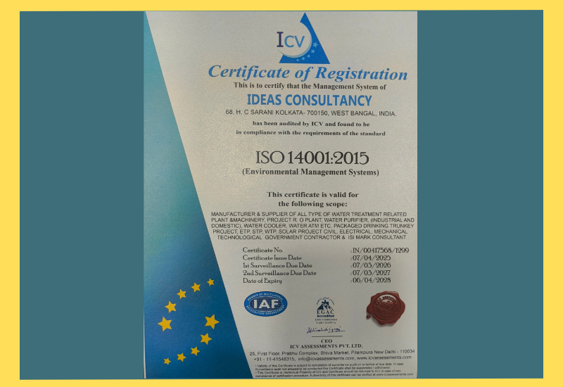 Ideas Engineering Works certificates