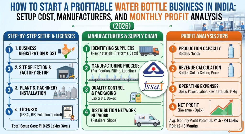 Profitable Water Bottle Business in India