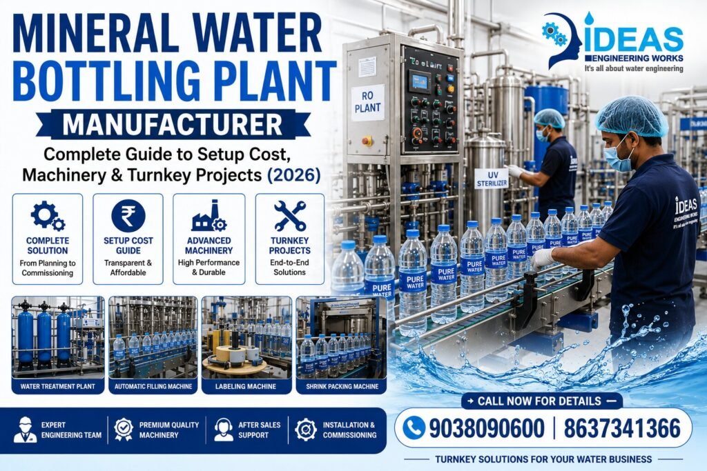 Mineral Water Bottling Plant Manufacturer