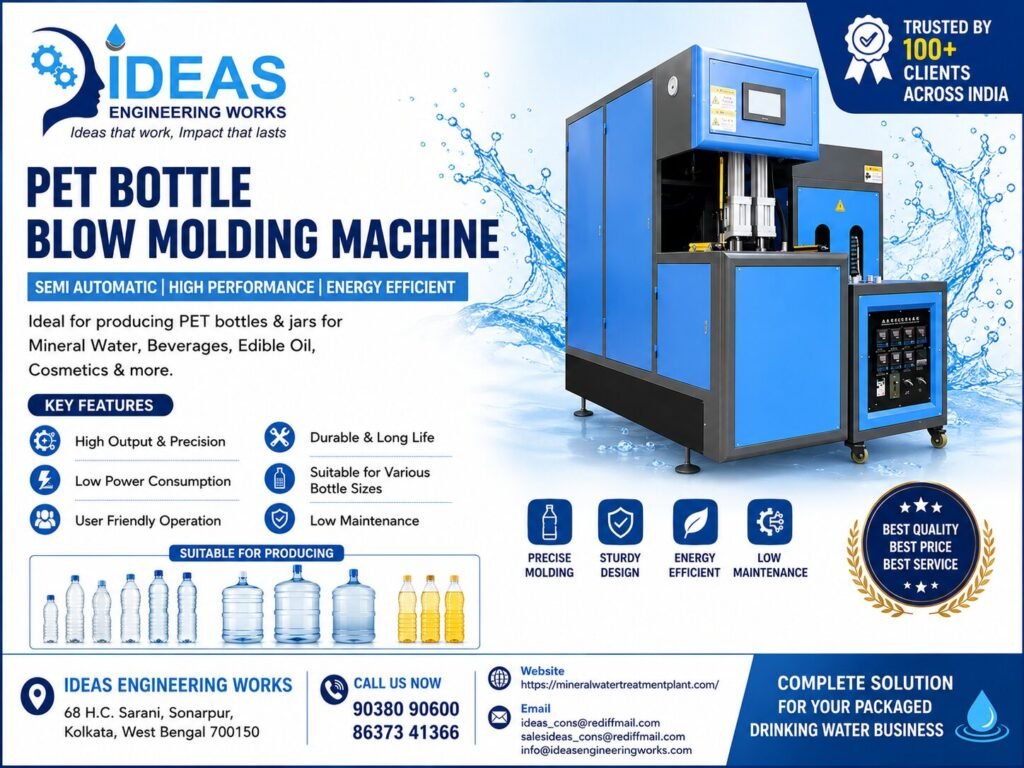 PET Bottle Blowing Machine India