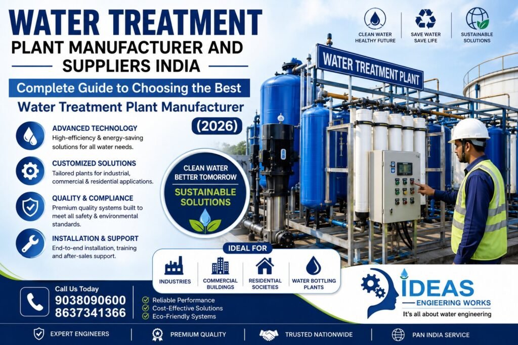 Water Treatment Plant Manufacturer and Suppliers India