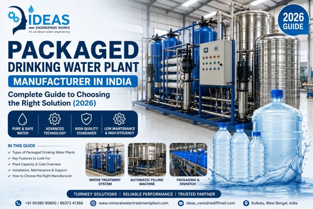Packaged Drinking Water Plant Manufacturer